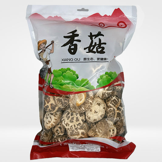 Dried Mushrooms (Stemless) 4-5cm 16 oz