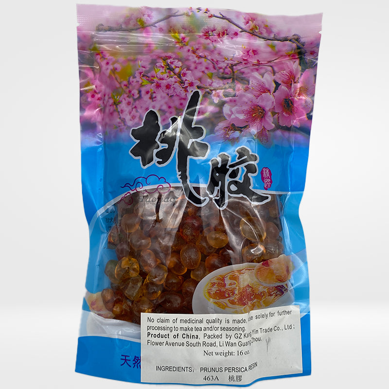 Peach Resin-Tao Jiao Gum Jelly-100% Pure Natural 16 oz