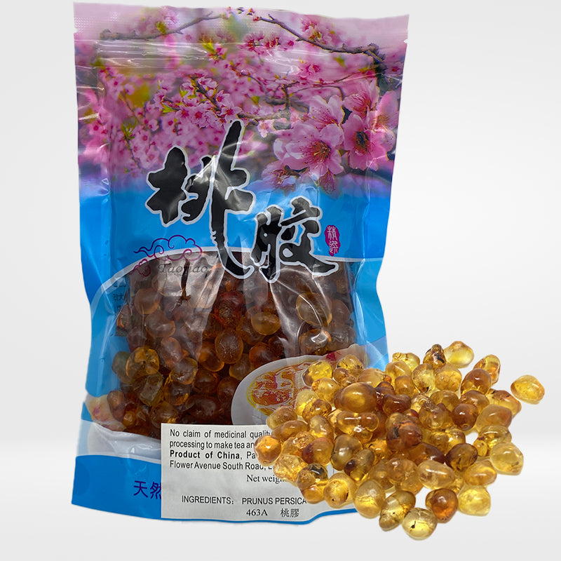 Peach Resin-Tao Jiao Gum Jelly-100% Pure Natural 16 oz