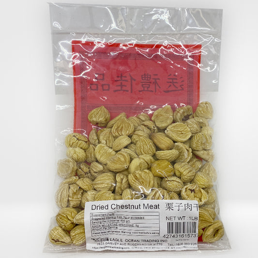 Dried Chestnut Meat 16 oz