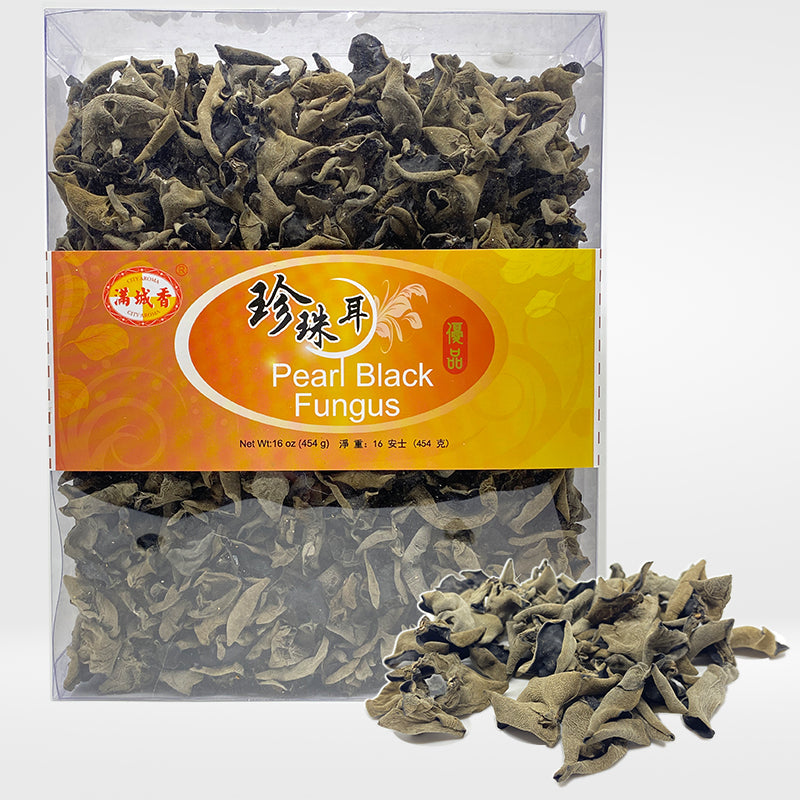 Dried Pearl Black Fungus 16 oz