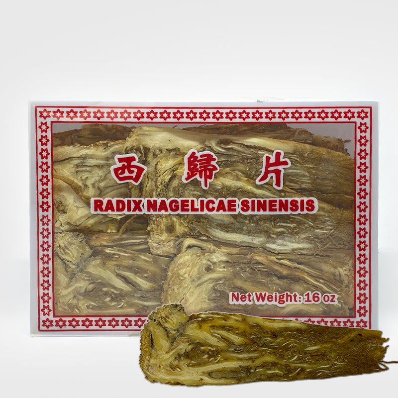 Dried Angelica Root Slices 16 oz